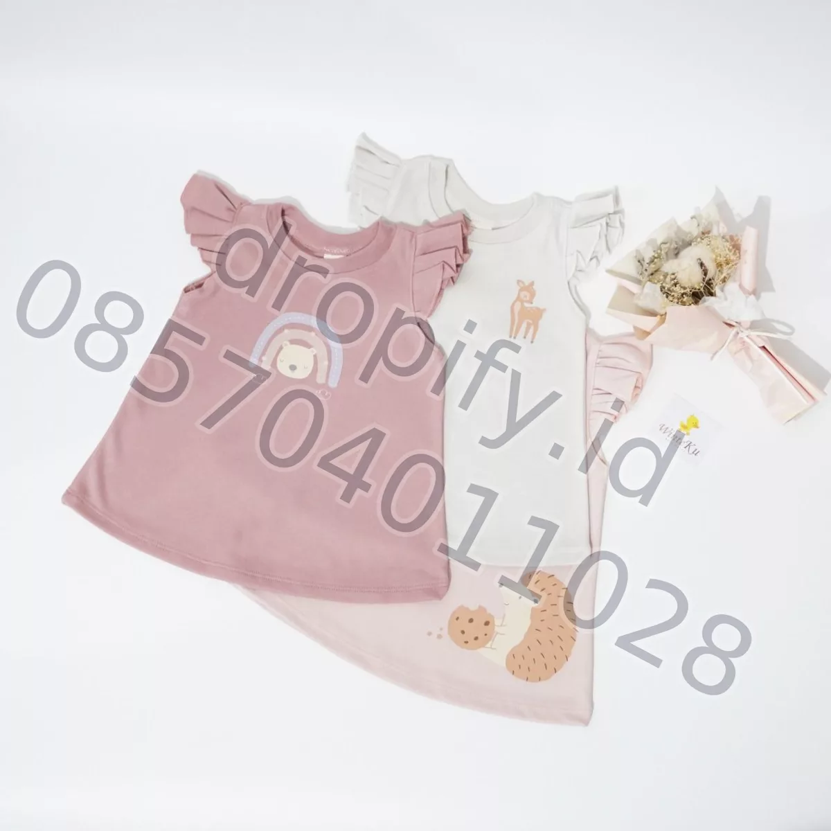 Dress Ruffle Alexa Pink