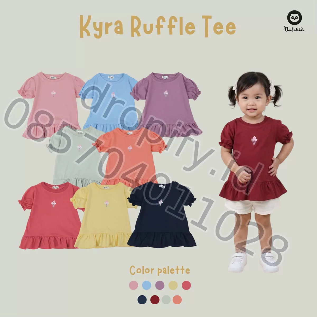 Kyra Ruffle Tee