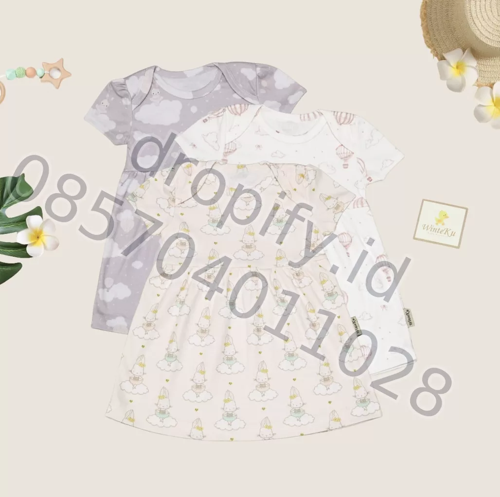 Dress Printing Winteku Floral