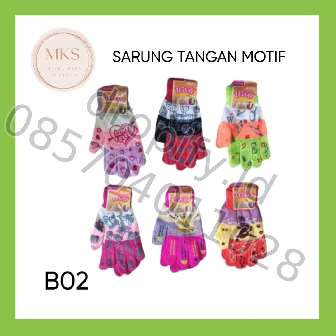 Sarung Tangan Motif B02