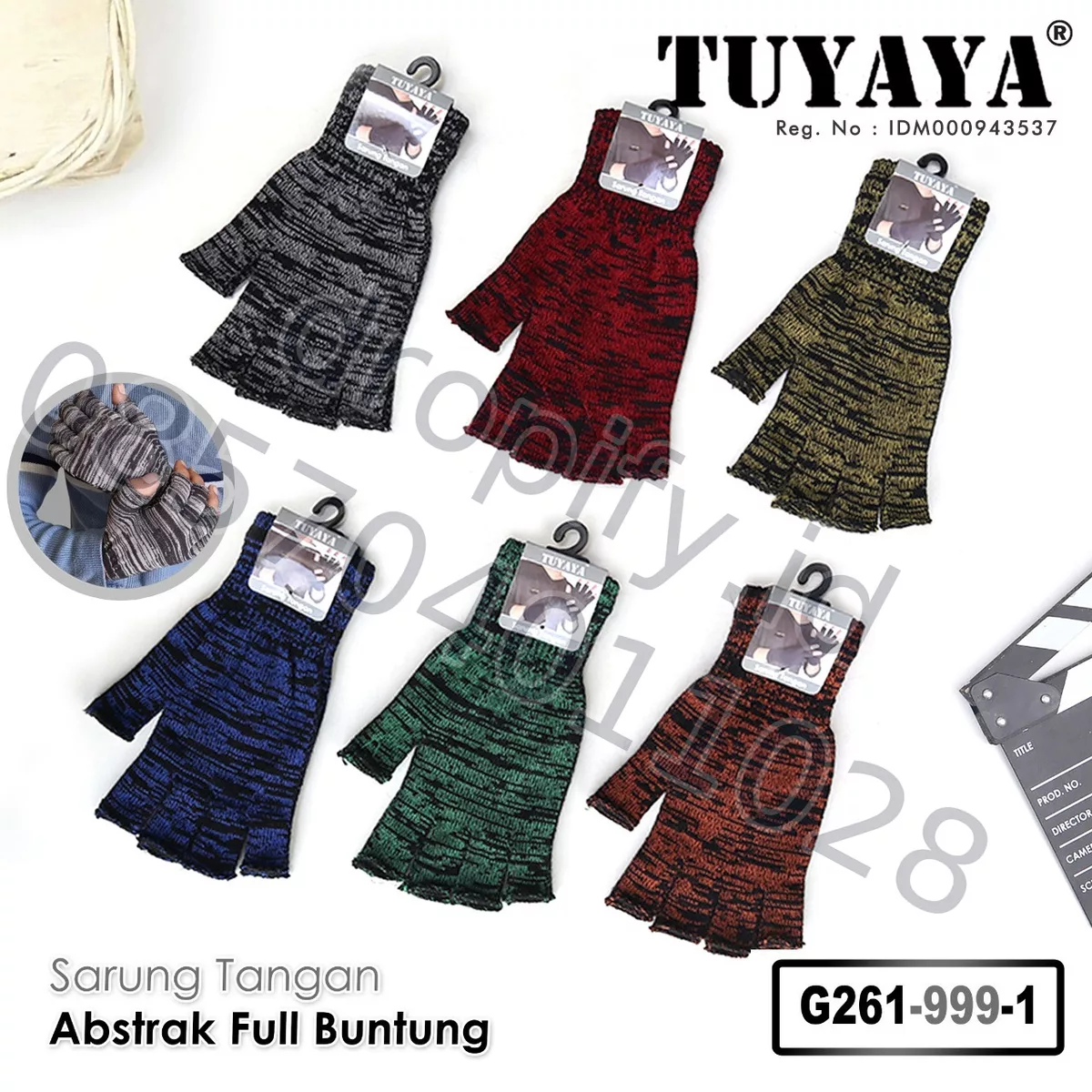 Sarung Tangan Absorb Full Buntung G261-989-1