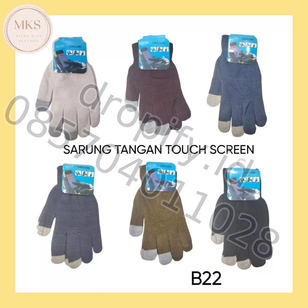 Sarung Tangan Touch Screen B22