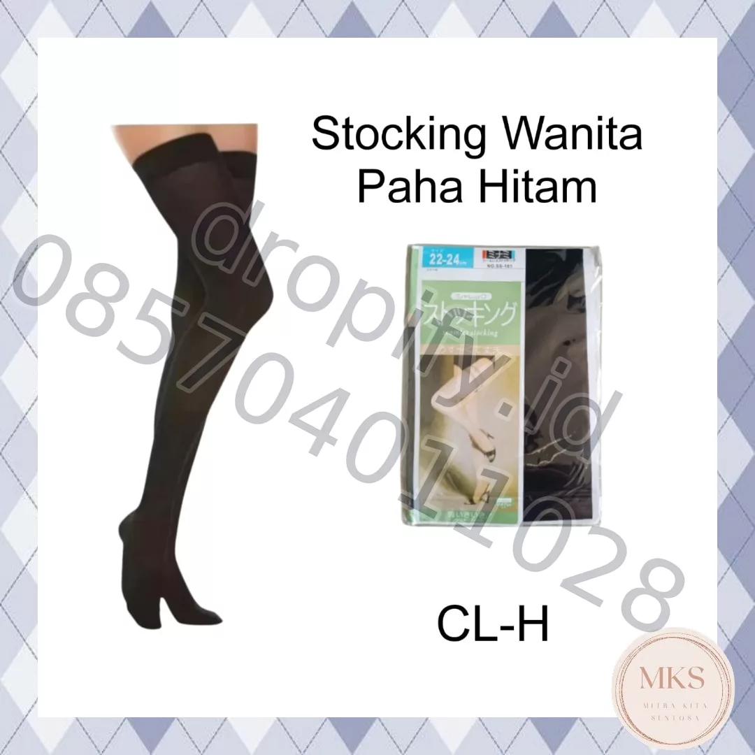 Stocking Wanita Paha Hitam