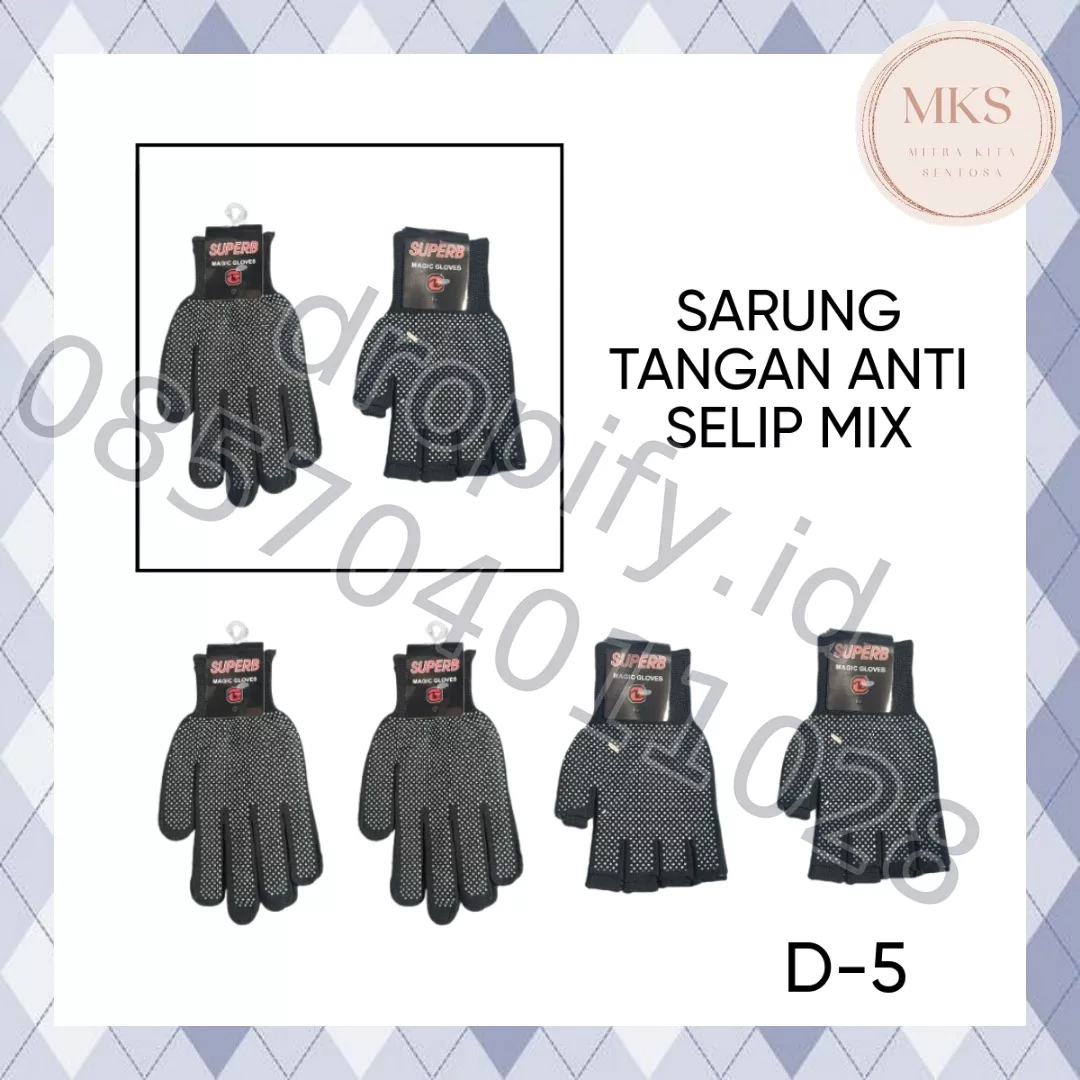Sarung Tangan Anti Selip Mix D-5