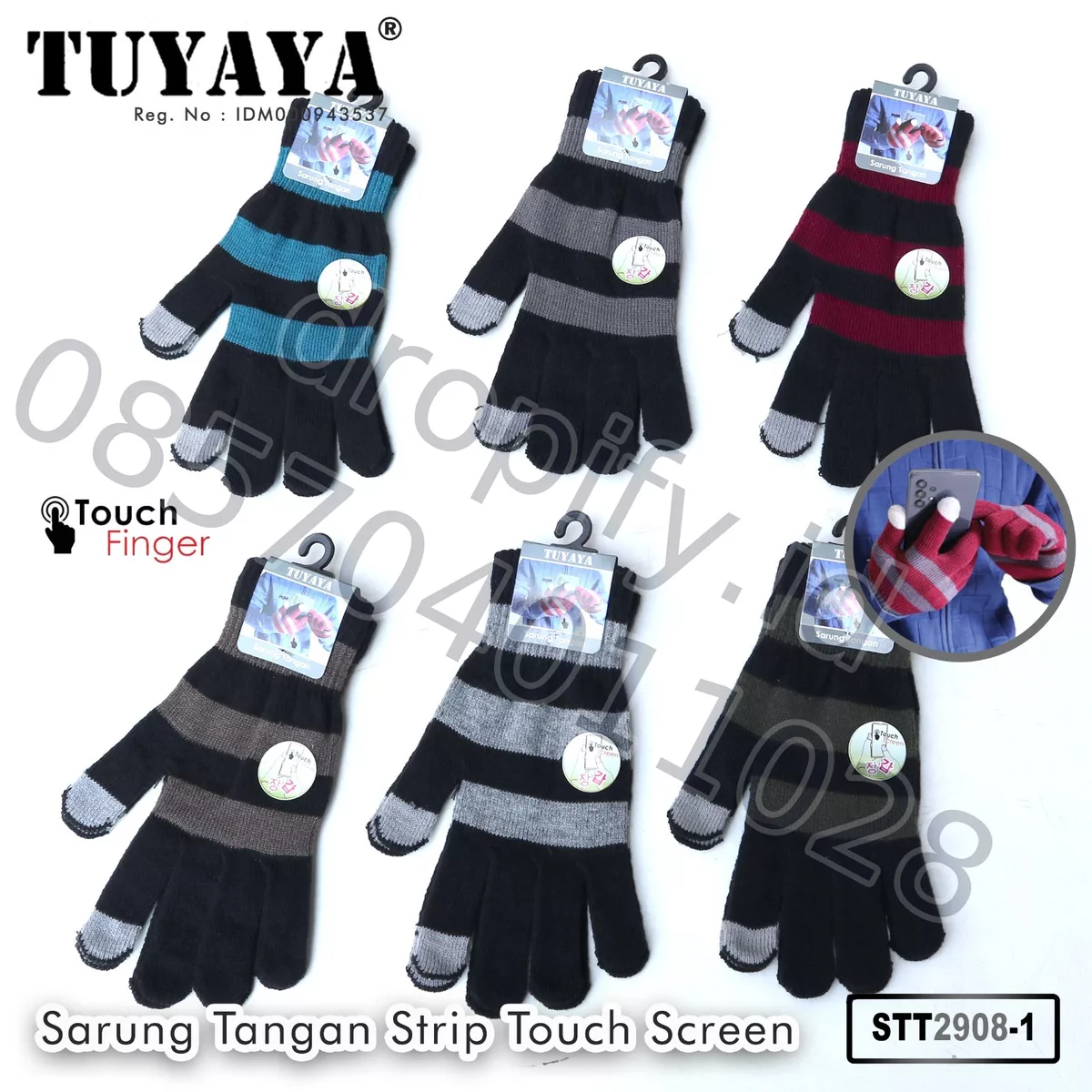 Sarung Tangan Sejuk Touch Screen ST1504