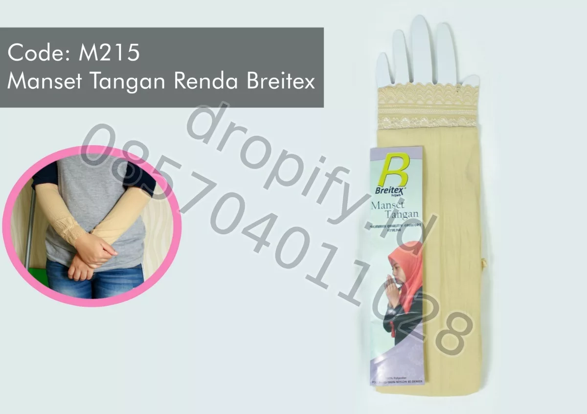 Manset Tangan Renda Brilles M215