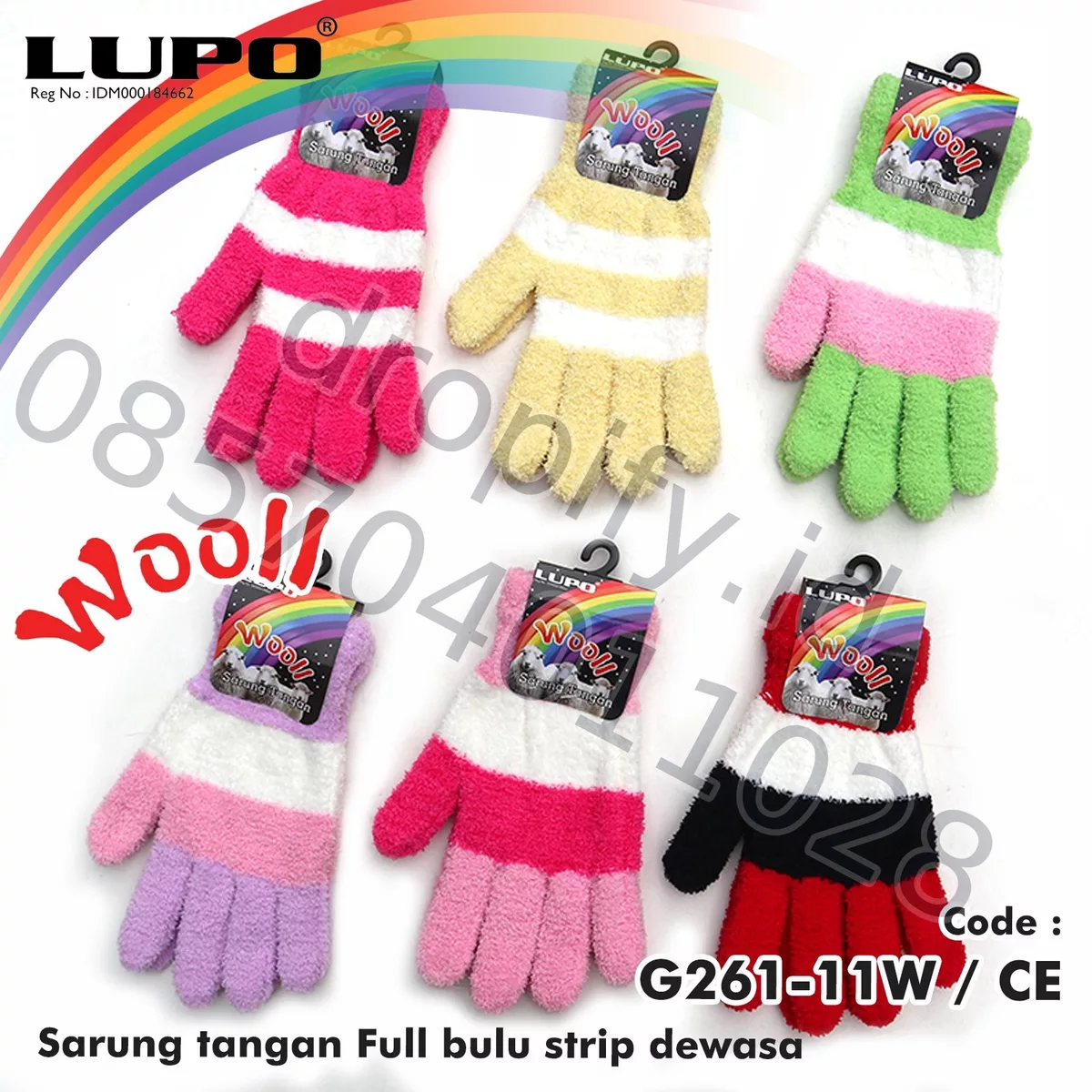 Sarung Tangan Full Baby Stripe G261-10W-CE