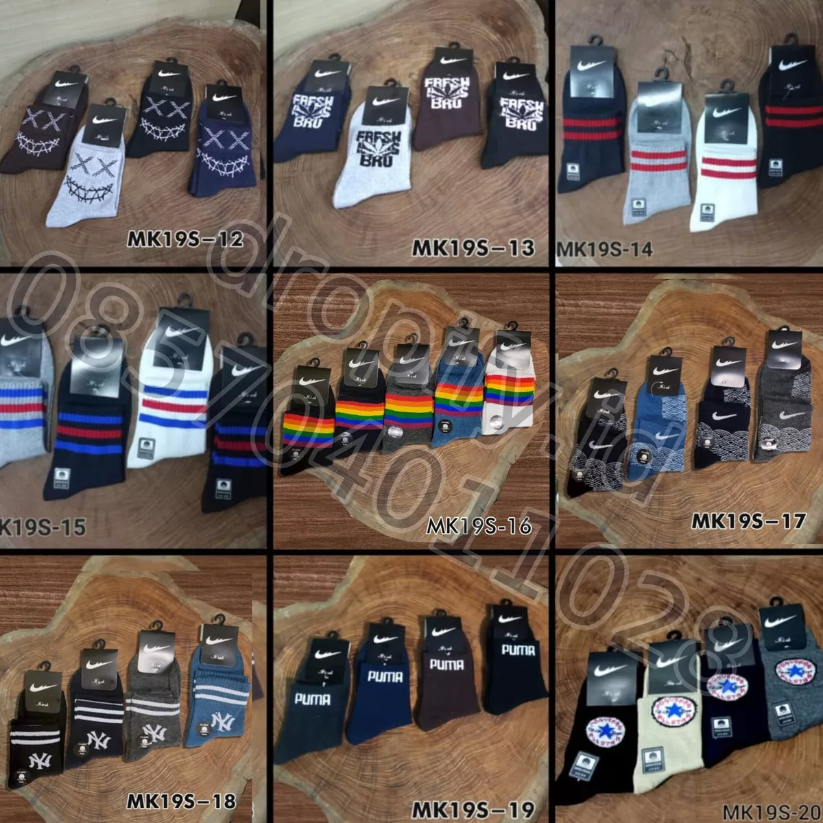 Kaos Kaki MK19S-12K19S-15