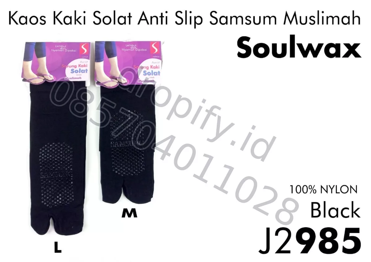 Kaos Kaki Solat Anti Slip Samsum Muslimah