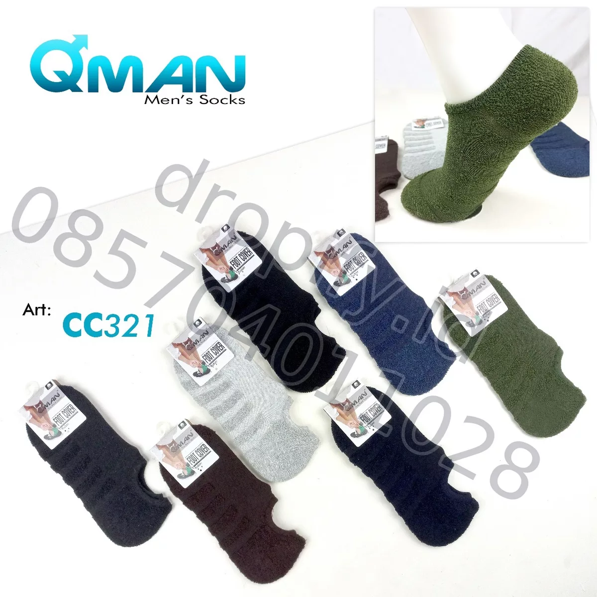 Kaos Kaki QMAN CC321