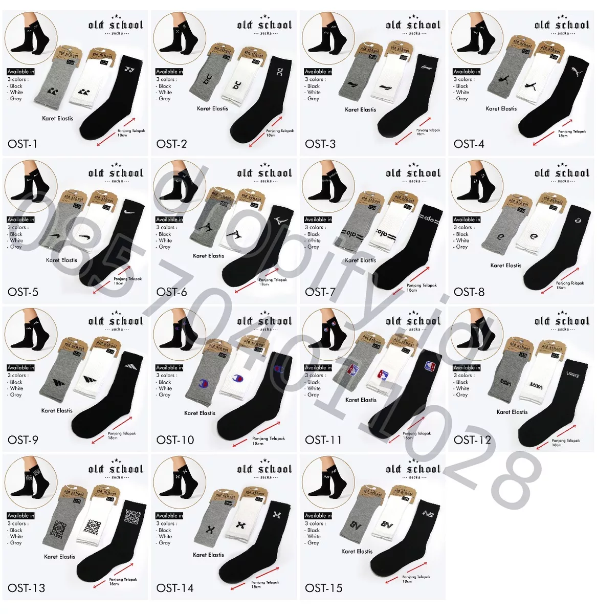 Kaos Kaki GROYOST-6