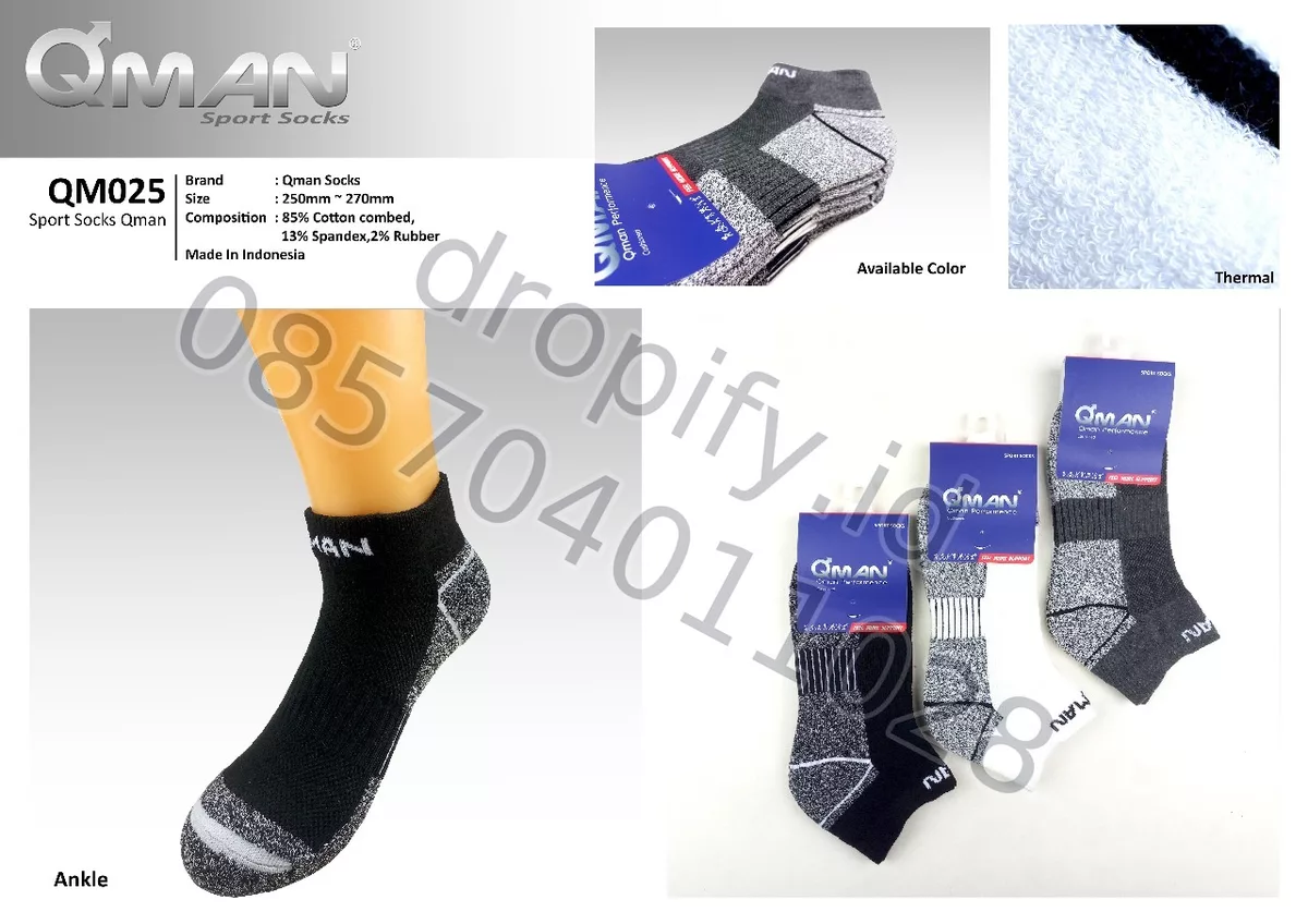 Kaos Kaki QMAN QM025