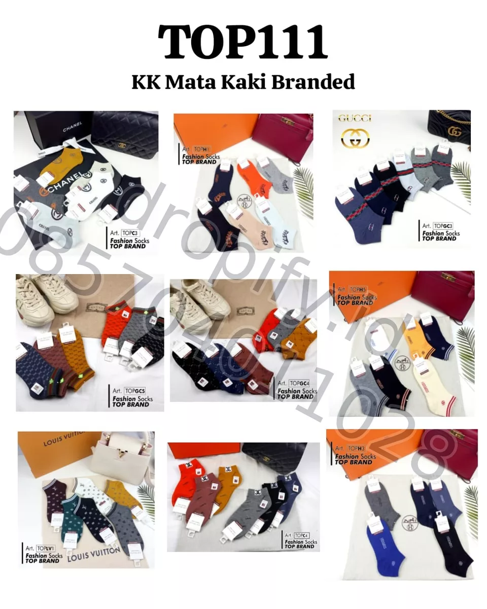 Kaos Kaki Mata Kaki Branded TOP111