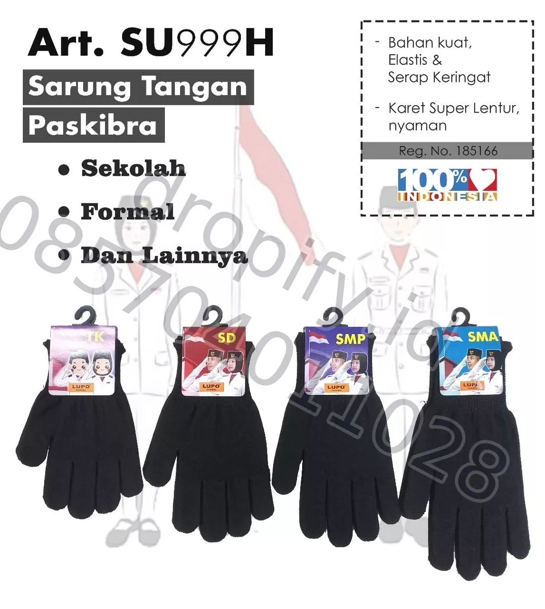 Sarung Tangan Paskibra LUPO SU999H