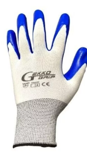 Sarung Tangan Gekko Grip Nitrile Biru