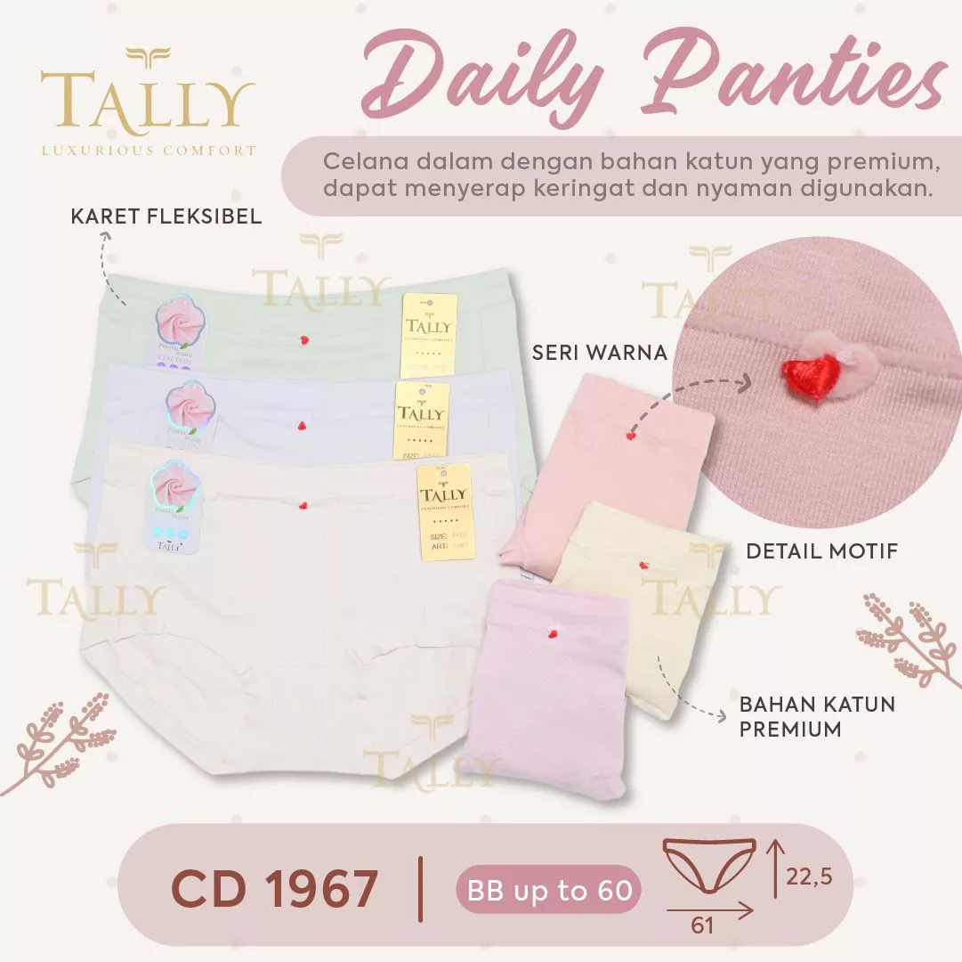 Celana Dalam Wanita Tally CD 1967