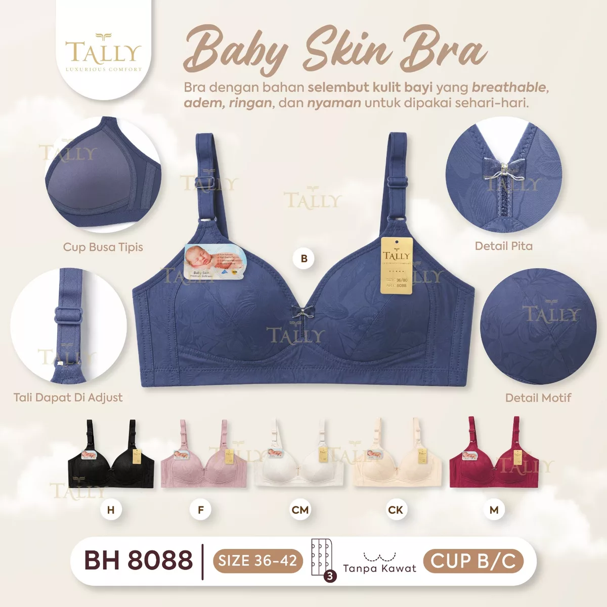 Bra Tally BH 8088