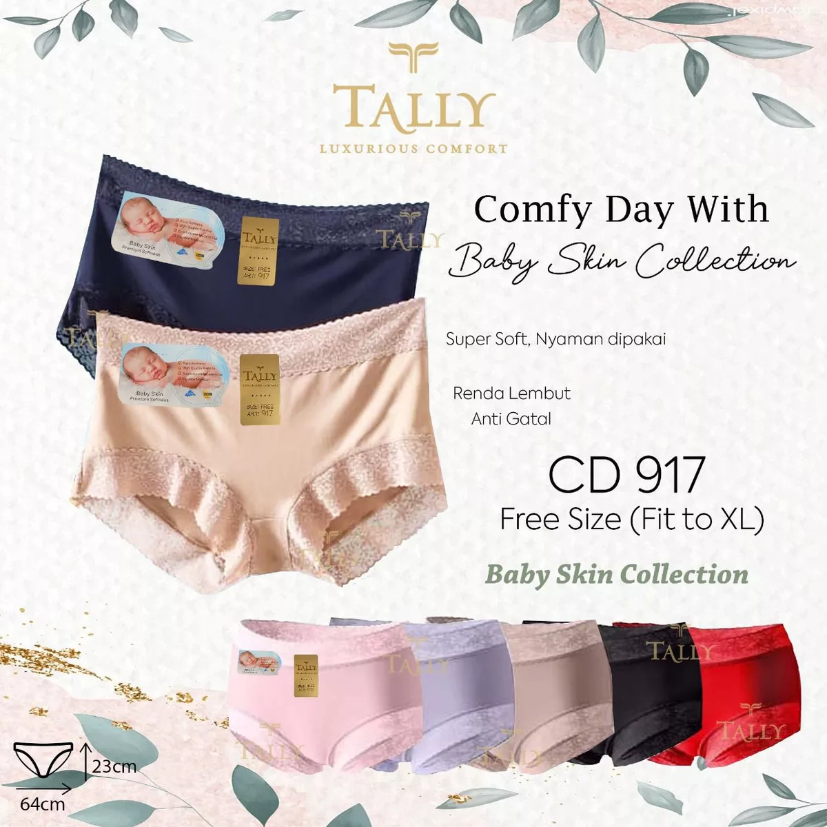 Celana Dalam Wanita Tally CD 917
