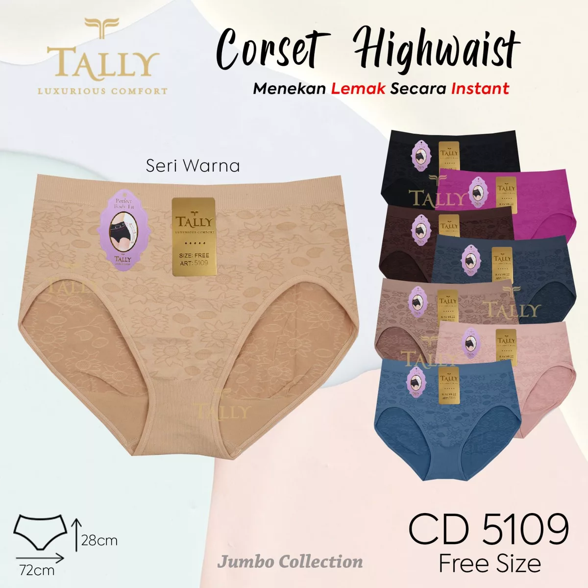Korset High Waist Tally CD 5109