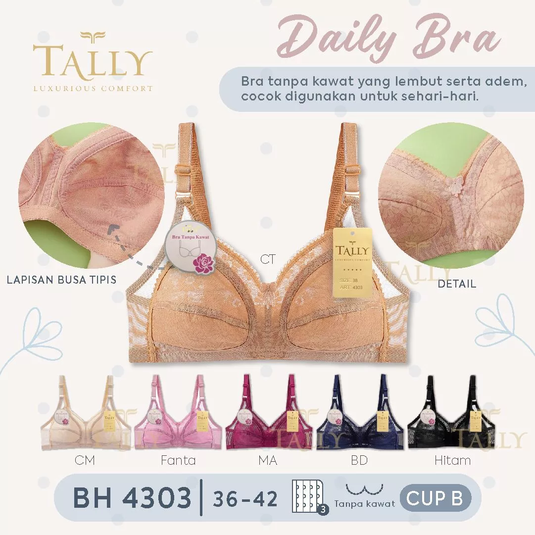 Daily Bra Tally BH 4303