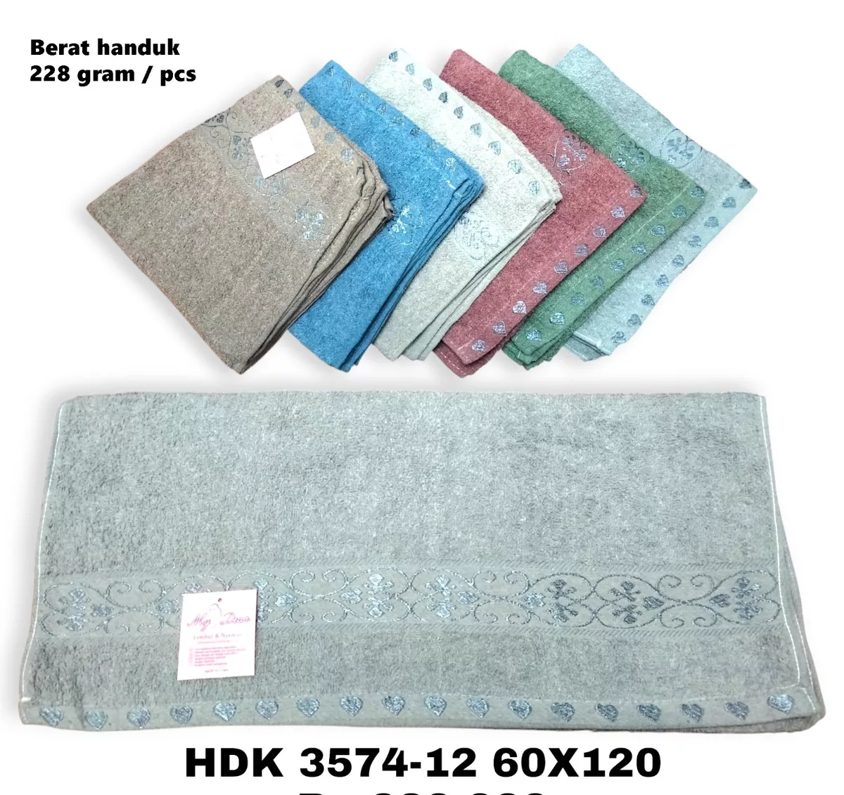 Handuk 3574-12 60x120 cm