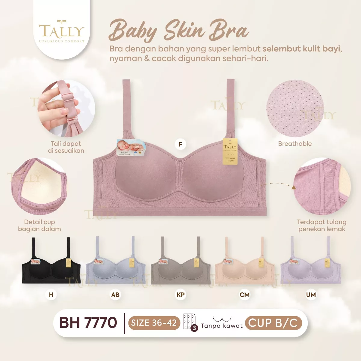 Bra Tally BH 7770