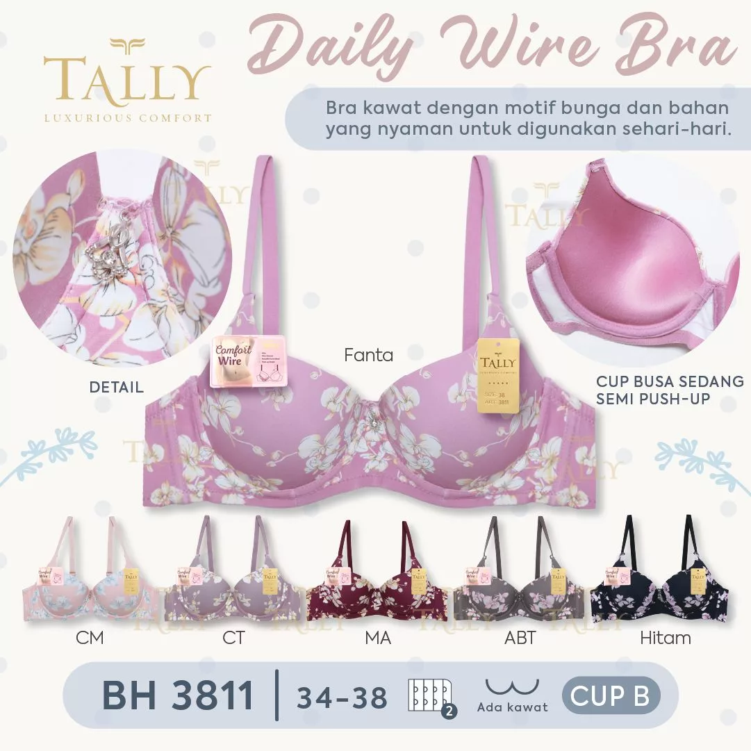 Daily Wire Bra Tally BH 3811
