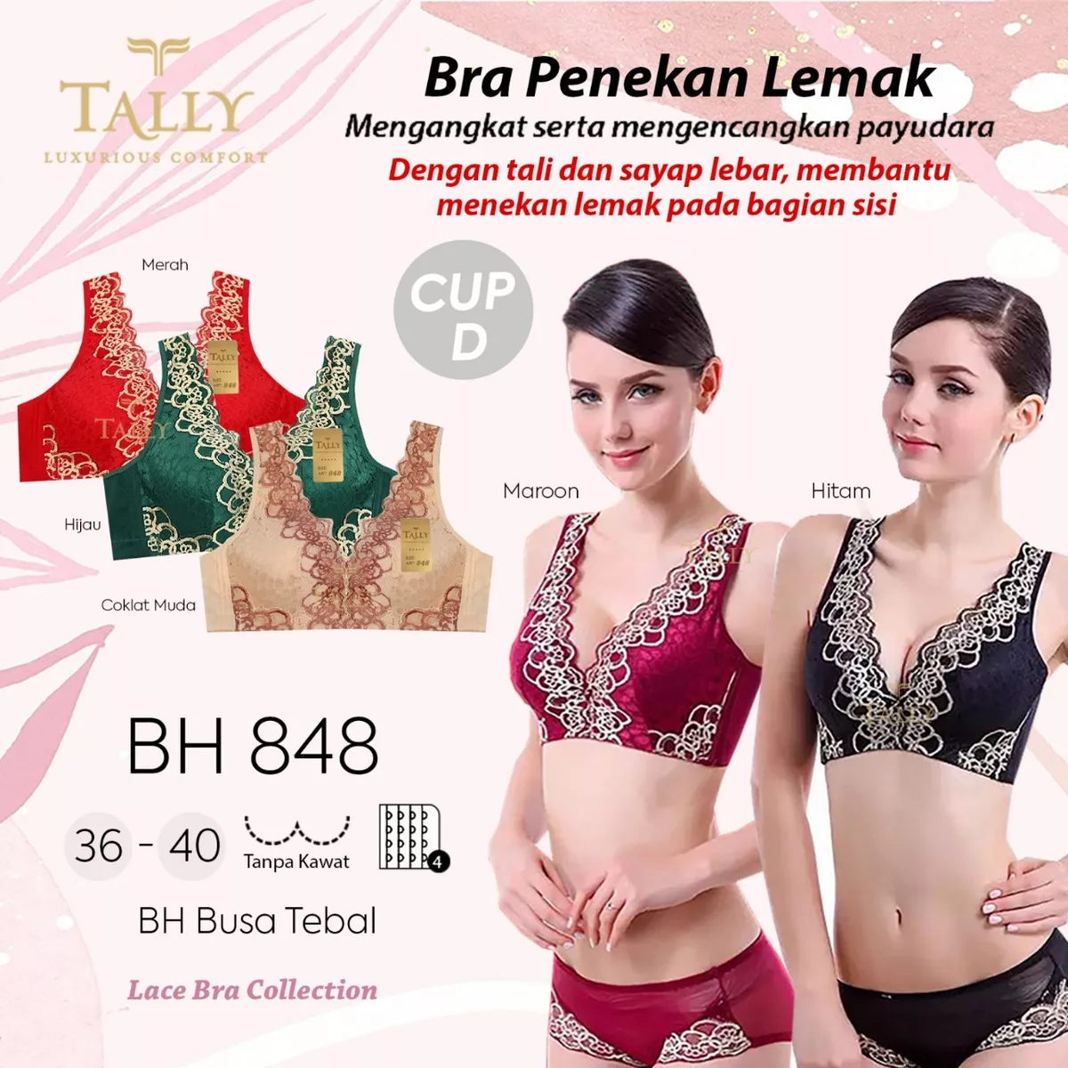 Bra Penekan Lemak Tally BH 848