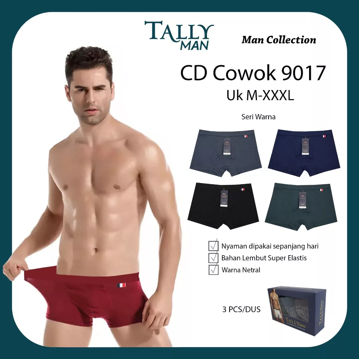 Celana Dalam Pria Tally CD 9017