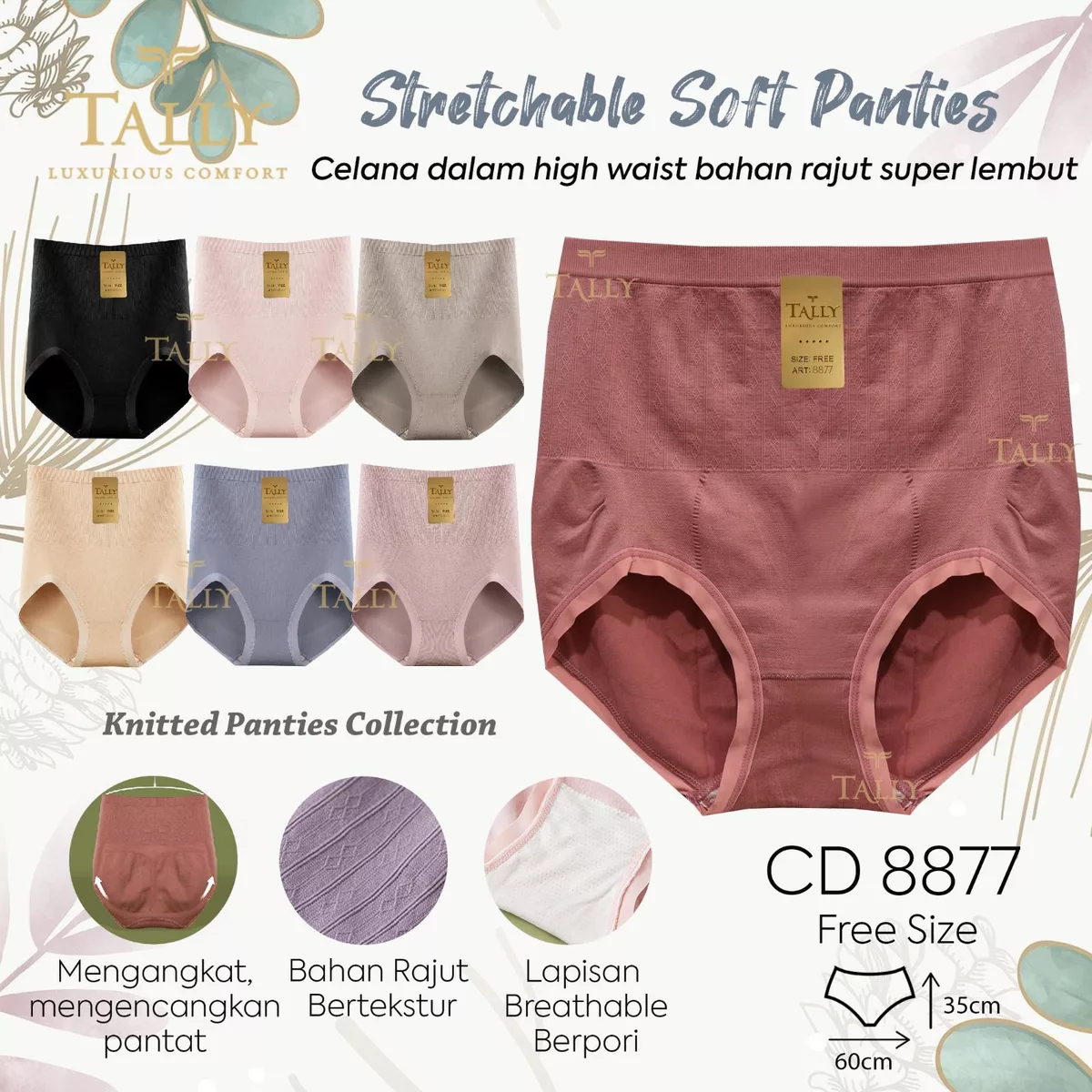 Celana Dalam Wanita Tally CD 8877