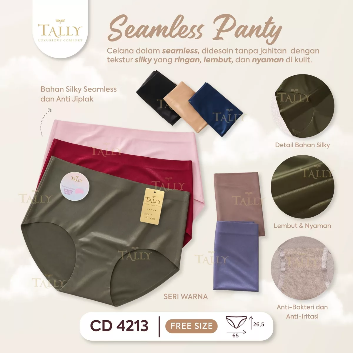Celana Dalam Seamless Tally CD 4213