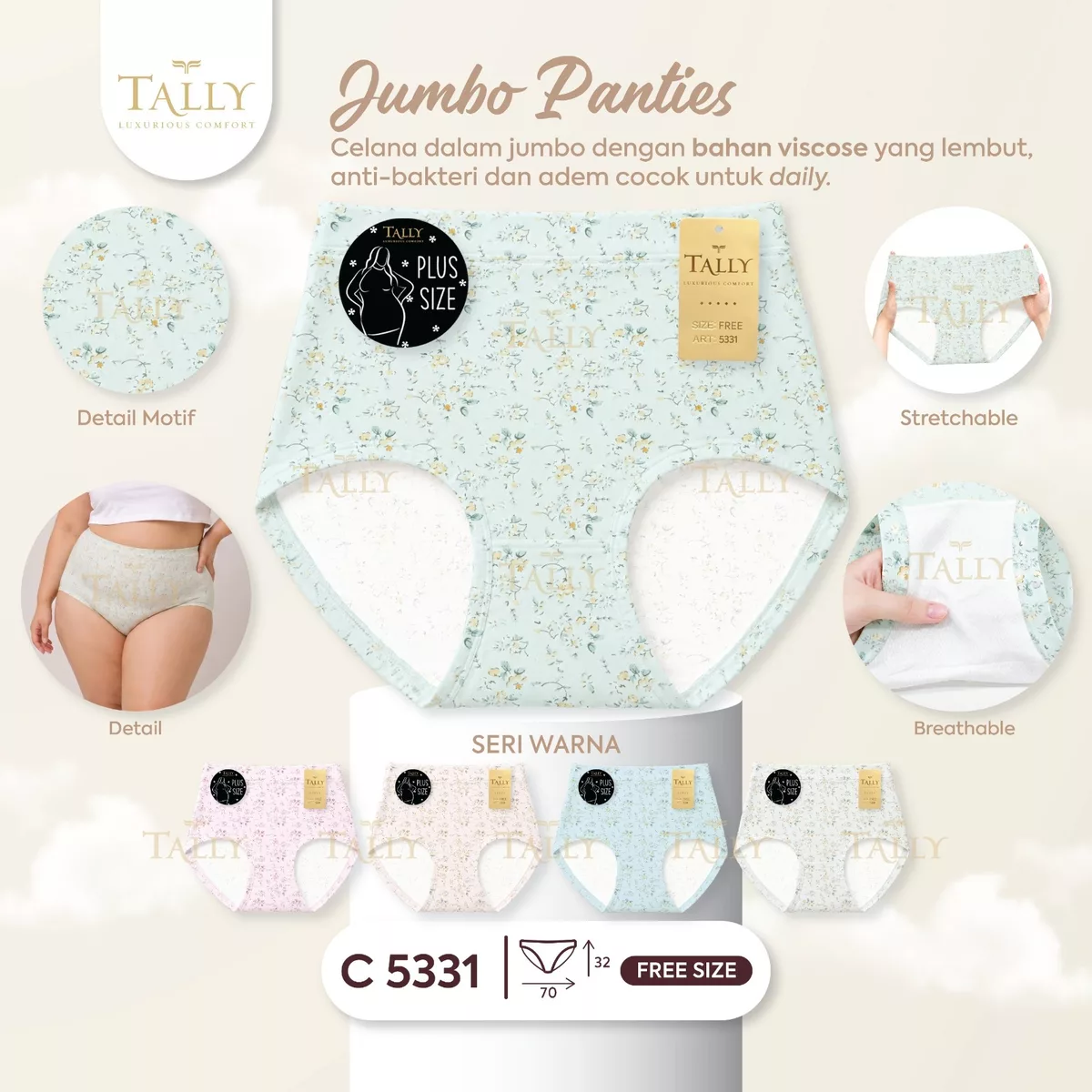 Celana Dalam Wanita Tally C 5331