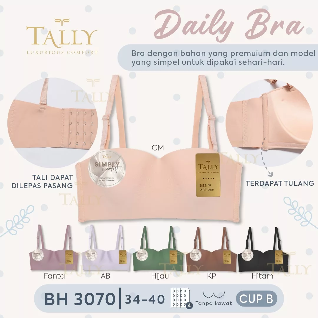 Daily Bra Tally BH 3070