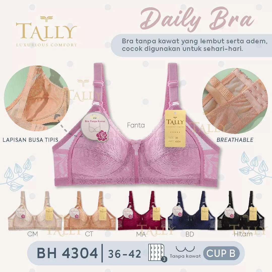 Daily Bra Tally BH 4304