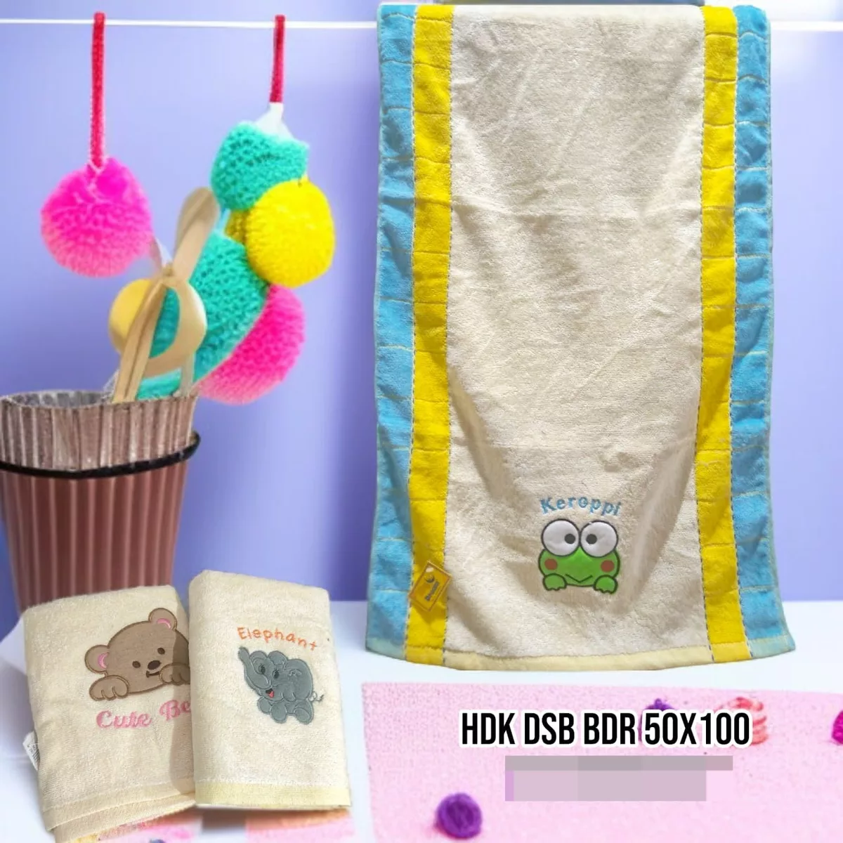 Handuk DSB Bordir 50x100 cm