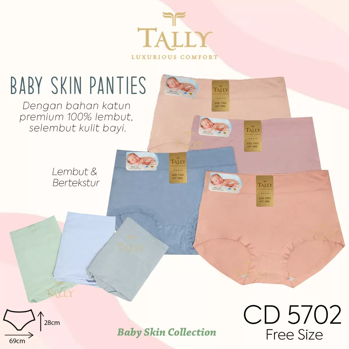 Celana Dalam Wanita Tally CD 5702