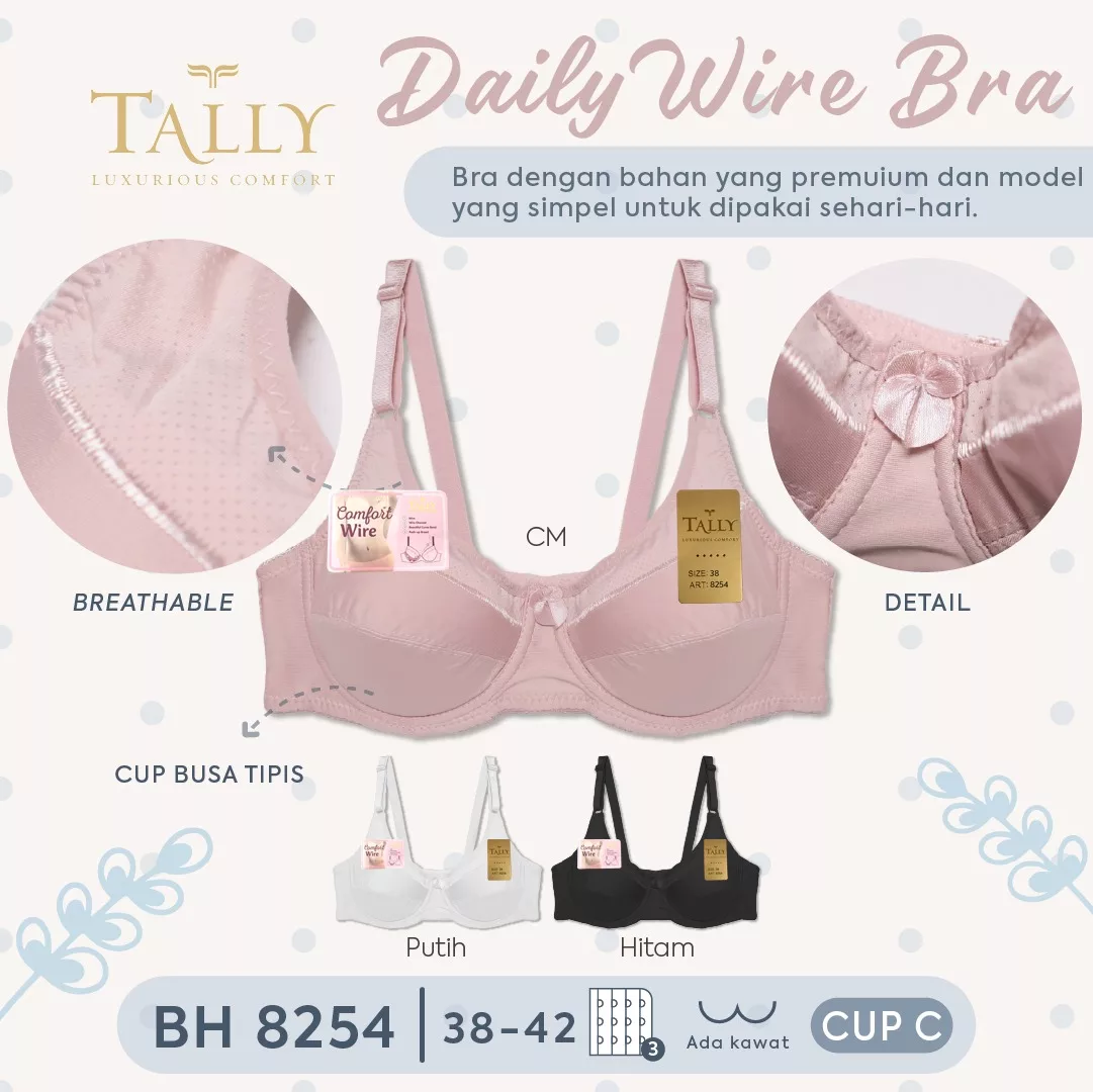 Daily Wire Bra Tally BH 8254