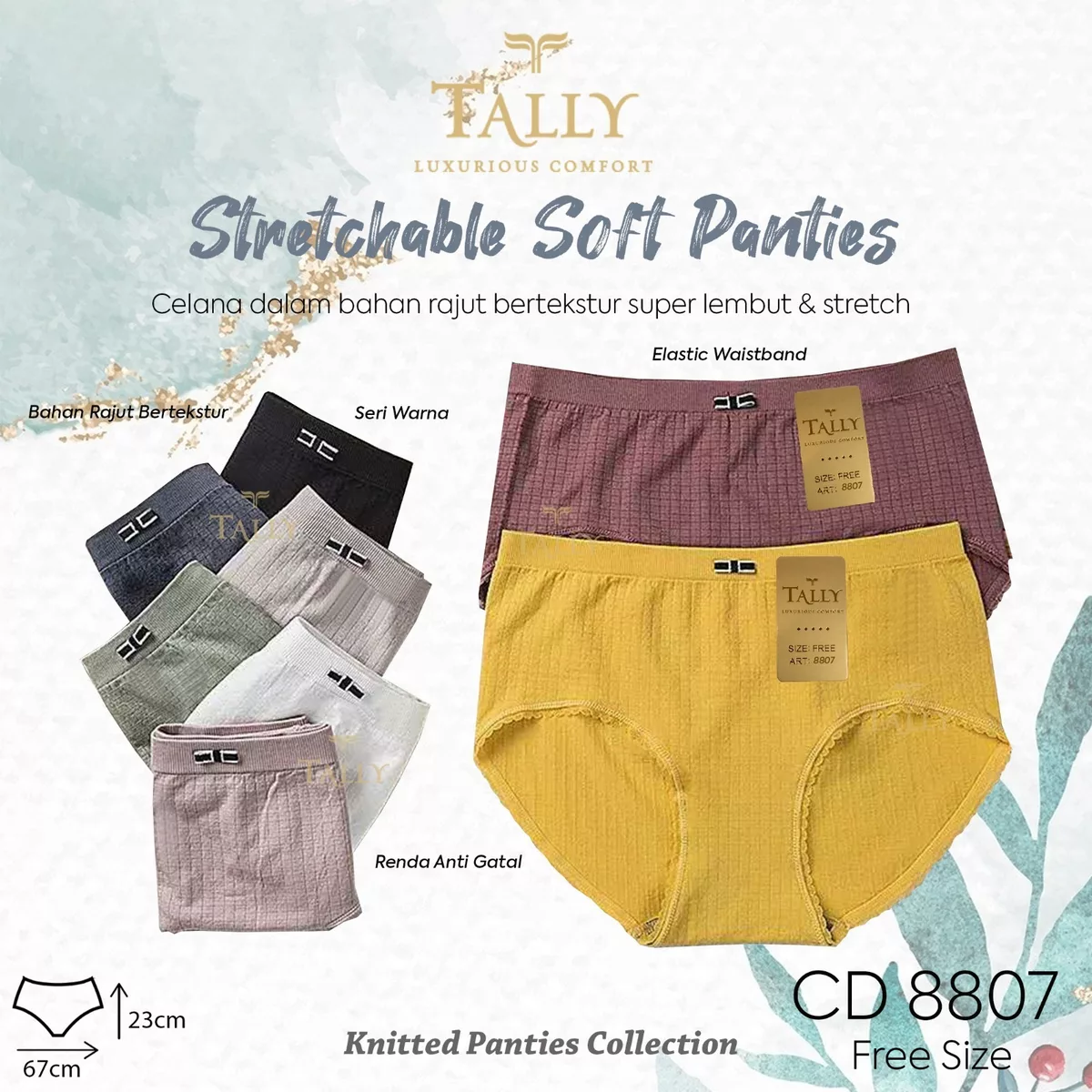 Celana Dalam Wanita Tally CD 8807