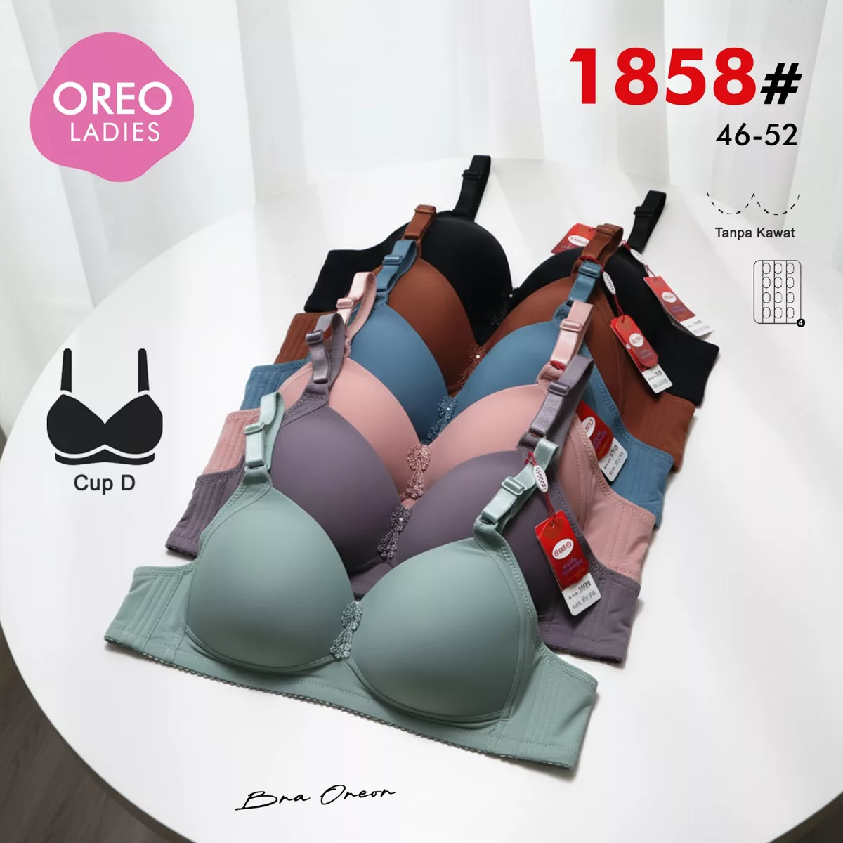 Bra Oreo 1858 Cup D