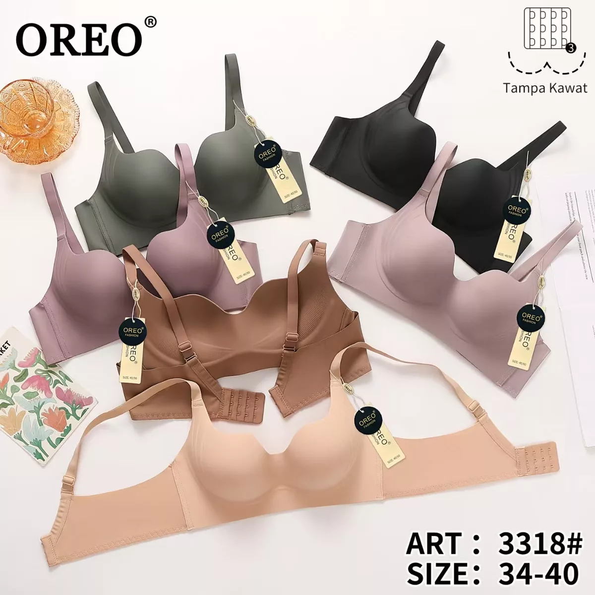 Bra Oreo 3318