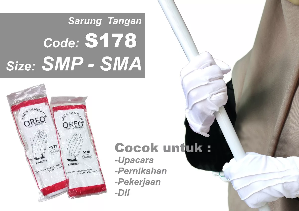 Sarung Tangan Putih OREO S178