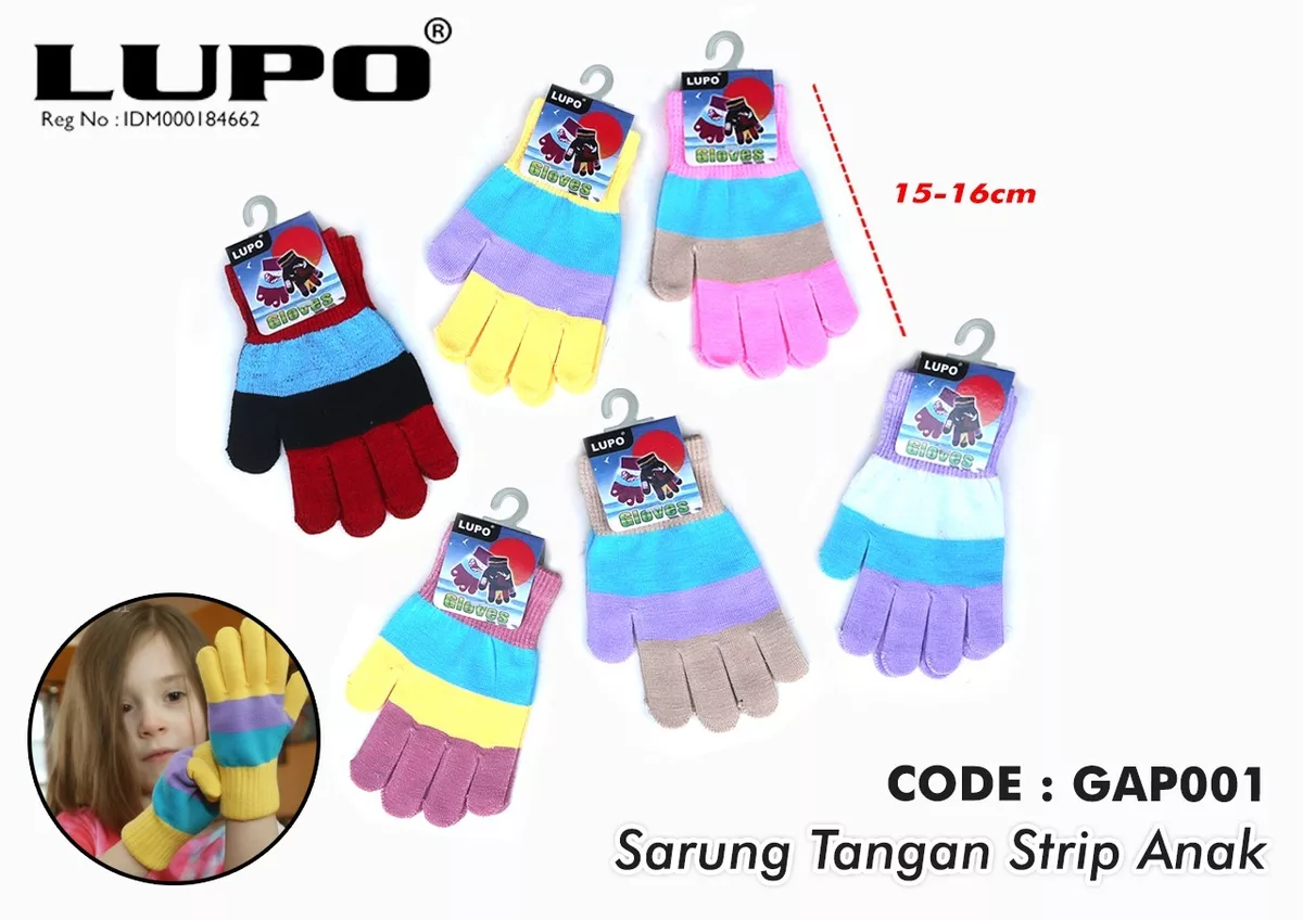 Sarung Tangan Strip Anak LUPO GAP001