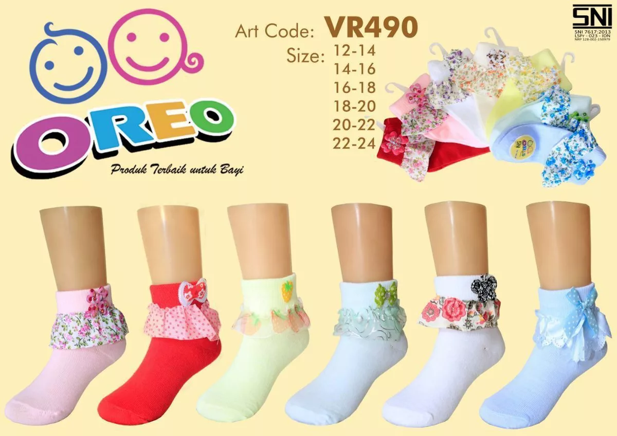 Kaos Kaki Anak OREO VR490