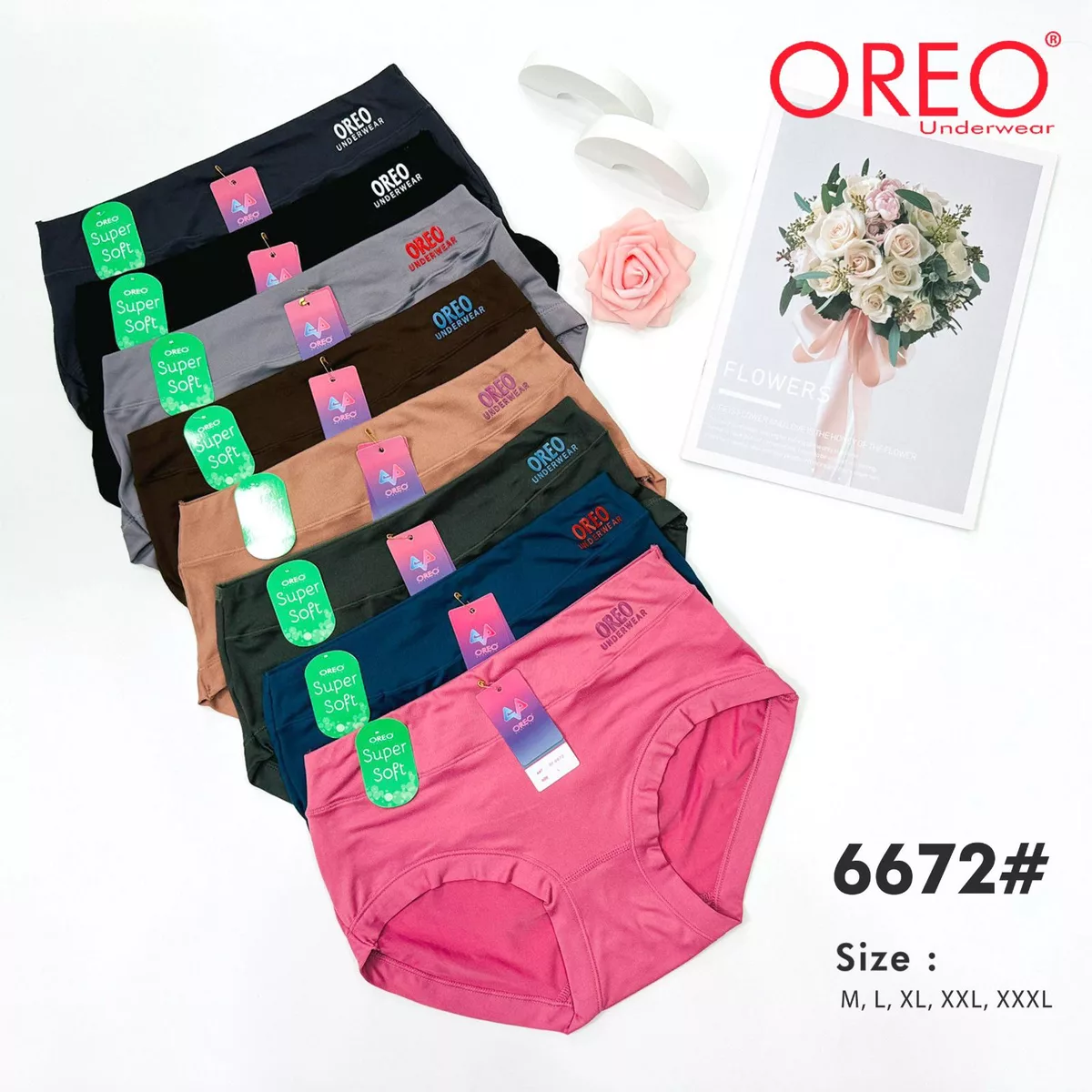 Celana Dalam Wanita OREO Ladies 6672
