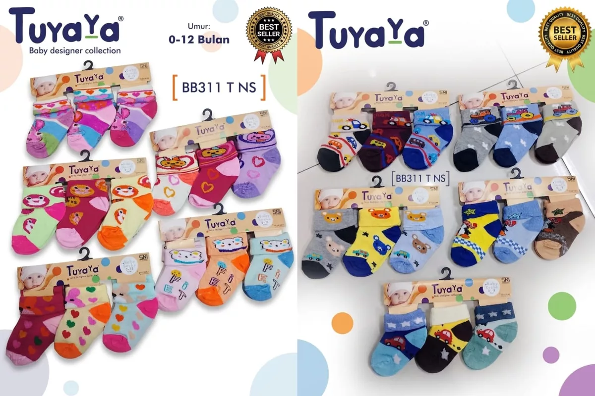 Kaos Kaki Bayi Tuyaya BB311TNS
