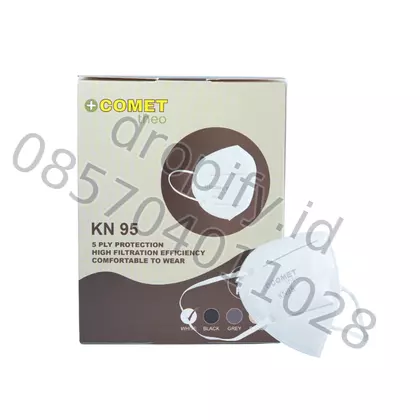 Masker COMET Theo KN95 (Box 20 Pcs) kemasan box