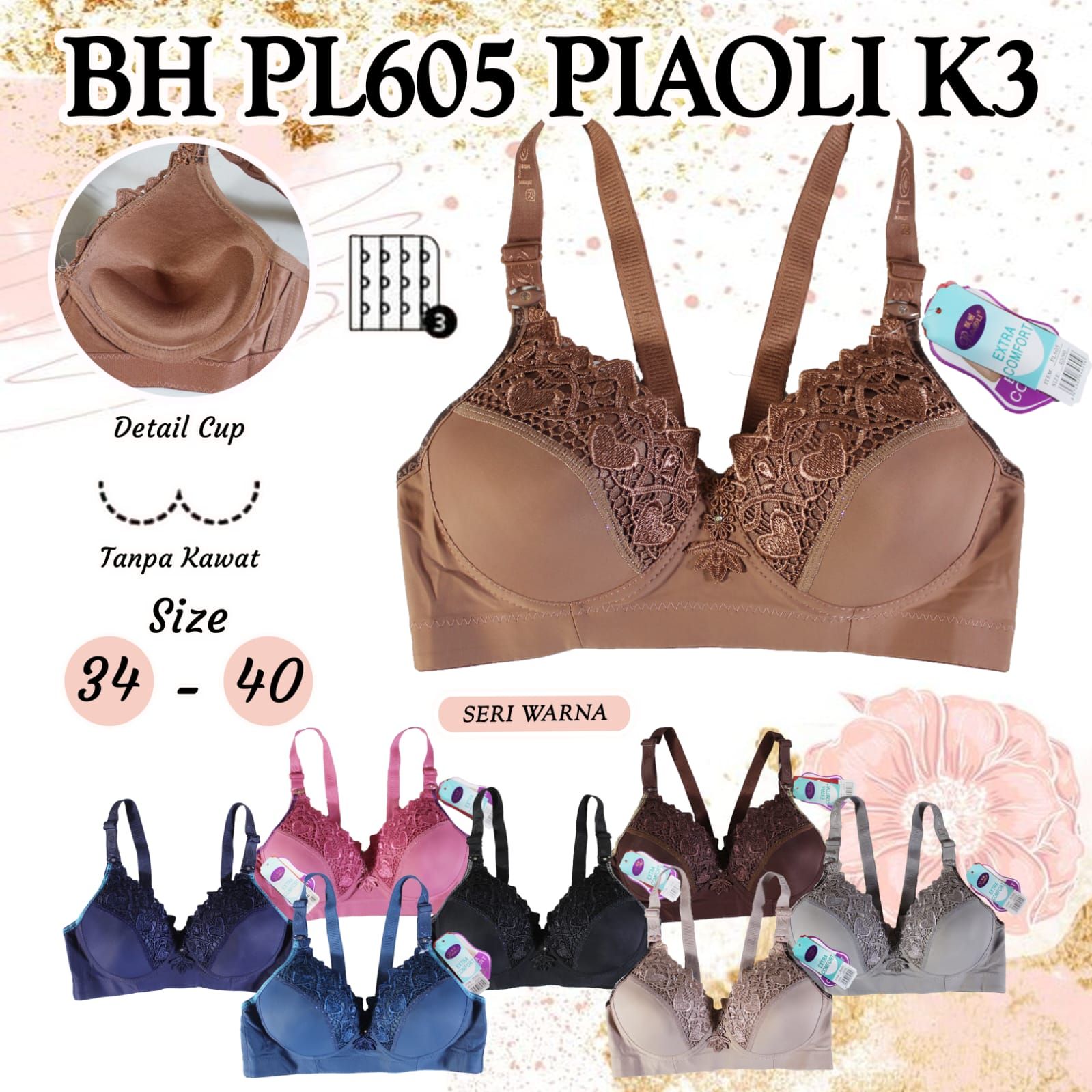 BH PL605 Piaoli K3 Wireless Extra Comfort